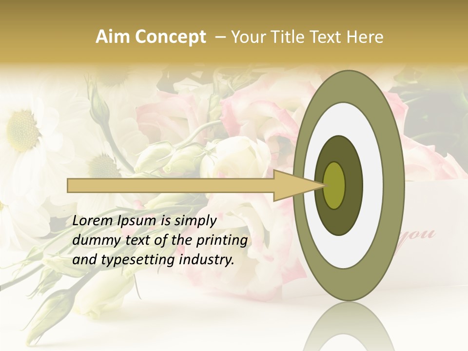 Floral Chamomile Beautiful PowerPoint Template