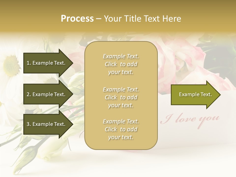 Floral Chamomile Beautiful PowerPoint Template