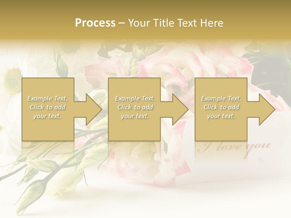 Floral Chamomile Beautiful PowerPoint Template