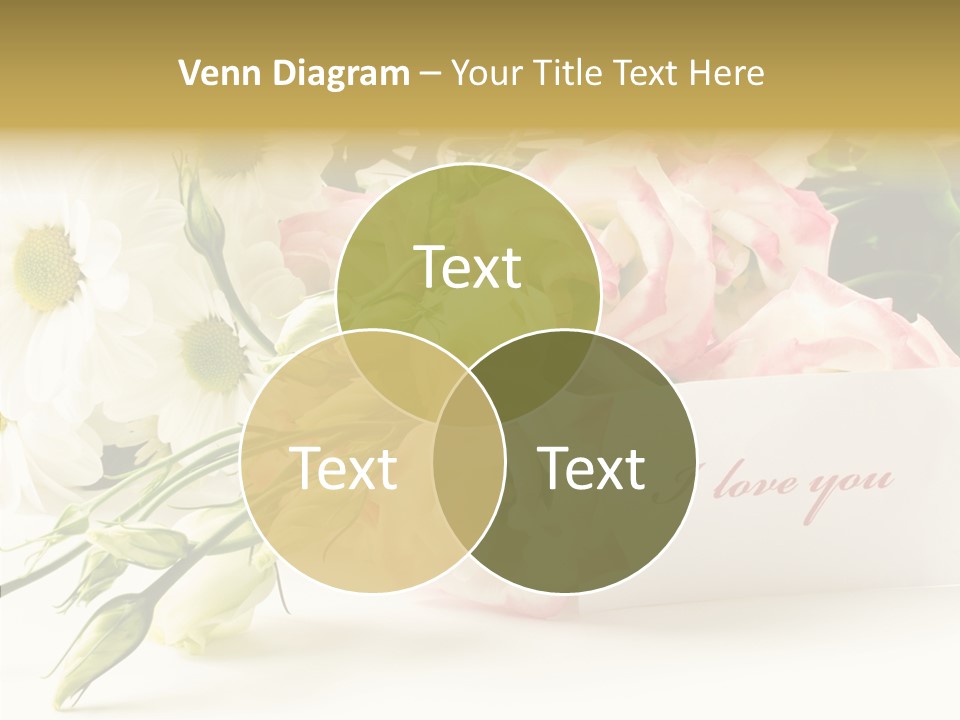 Floral Chamomile Beautiful PowerPoint Template