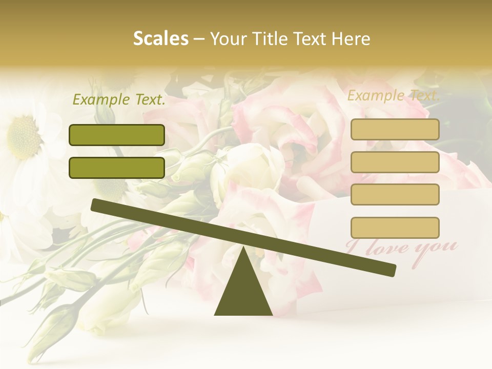 Floral Chamomile Beautiful PowerPoint Template