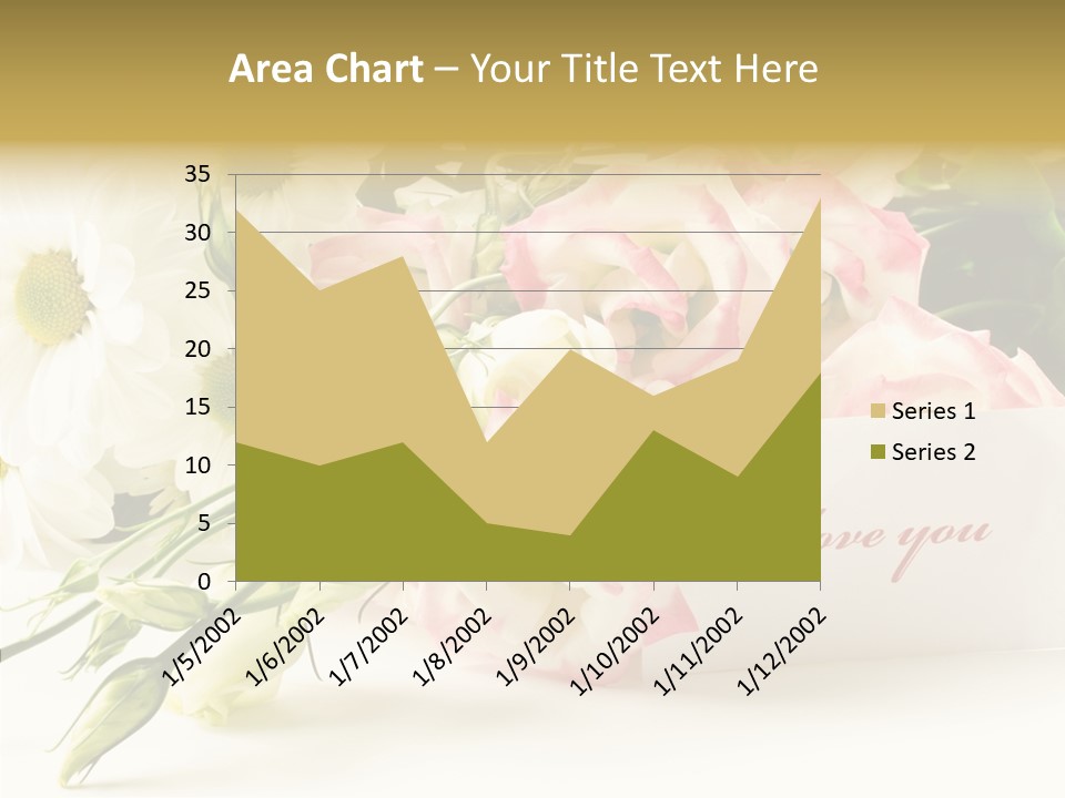 Floral Chamomile Beautiful PowerPoint Template