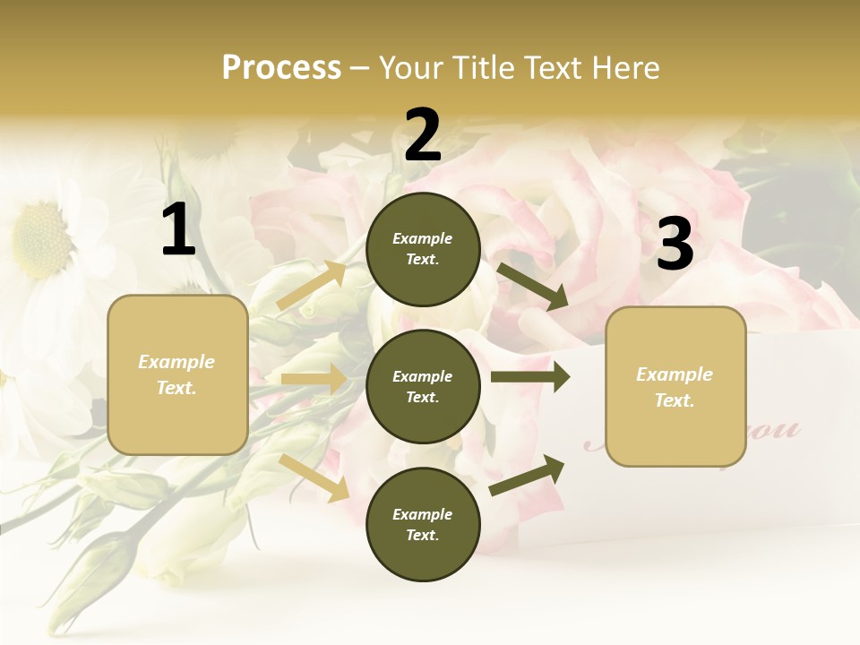 Floral Chamomile Beautiful PowerPoint Template