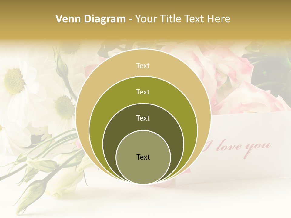 Floral Chamomile Beautiful PowerPoint Template