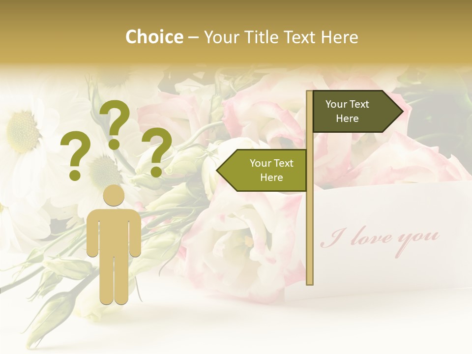 Floral Chamomile Beautiful PowerPoint Template