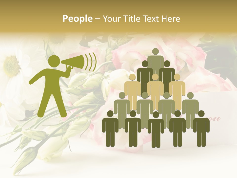 Floral Chamomile Beautiful PowerPoint Template