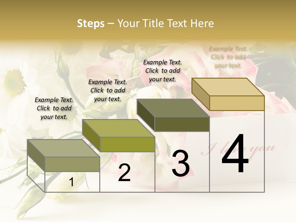 Floral Chamomile Beautiful PowerPoint Template
