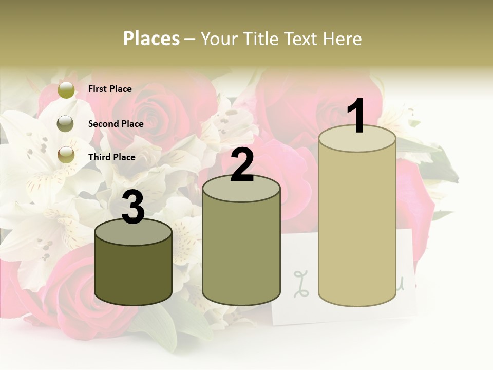 Bunch Leaf Female PowerPoint Template