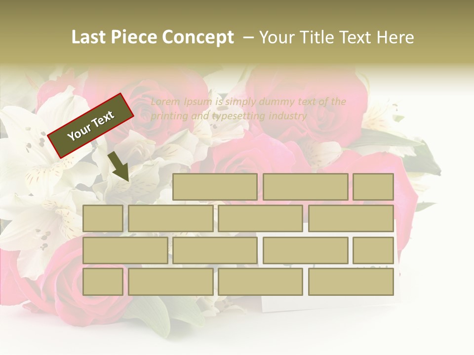 Bunch Leaf Female PowerPoint Template