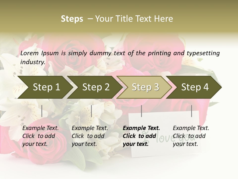 Bunch Leaf Female PowerPoint Template