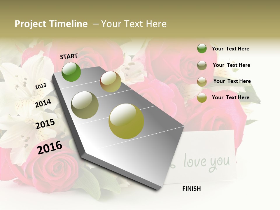 Bunch Leaf Female PowerPoint Template