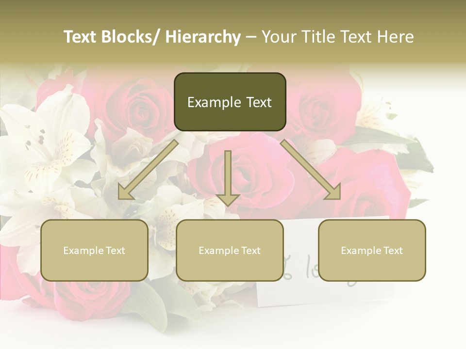 Bunch Leaf Female PowerPoint Template