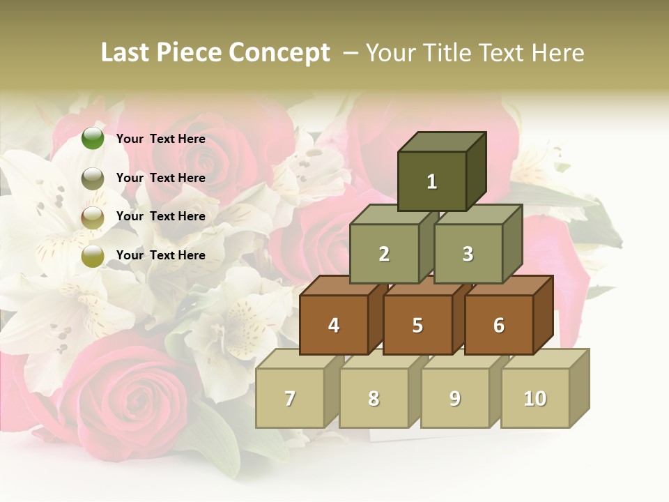 Bunch Leaf Female PowerPoint Template