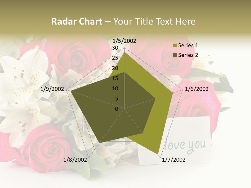 Bunch Leaf Female PowerPoint Template