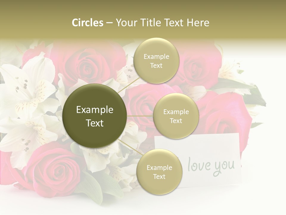 Bunch Leaf Female PowerPoint Template