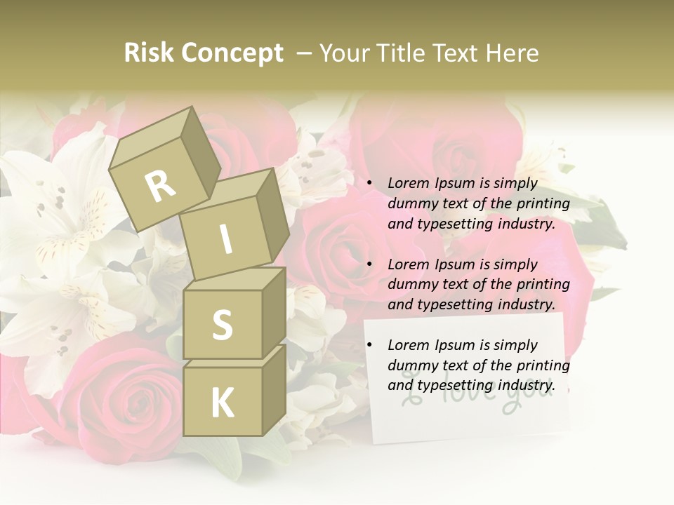 Bunch Leaf Female PowerPoint Template