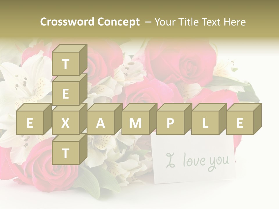 Bunch Leaf Female PowerPoint Template