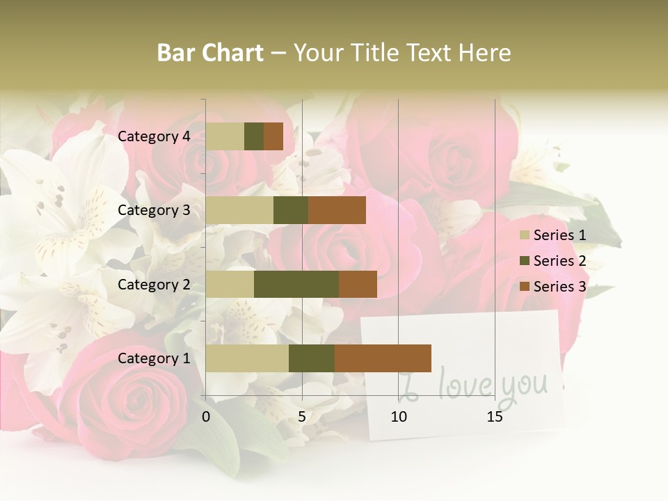 Bunch Leaf Female PowerPoint Template