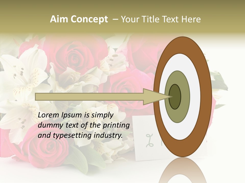 Bunch Leaf Female PowerPoint Template