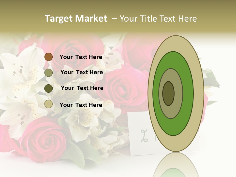 Bunch Leaf Female PowerPoint Template