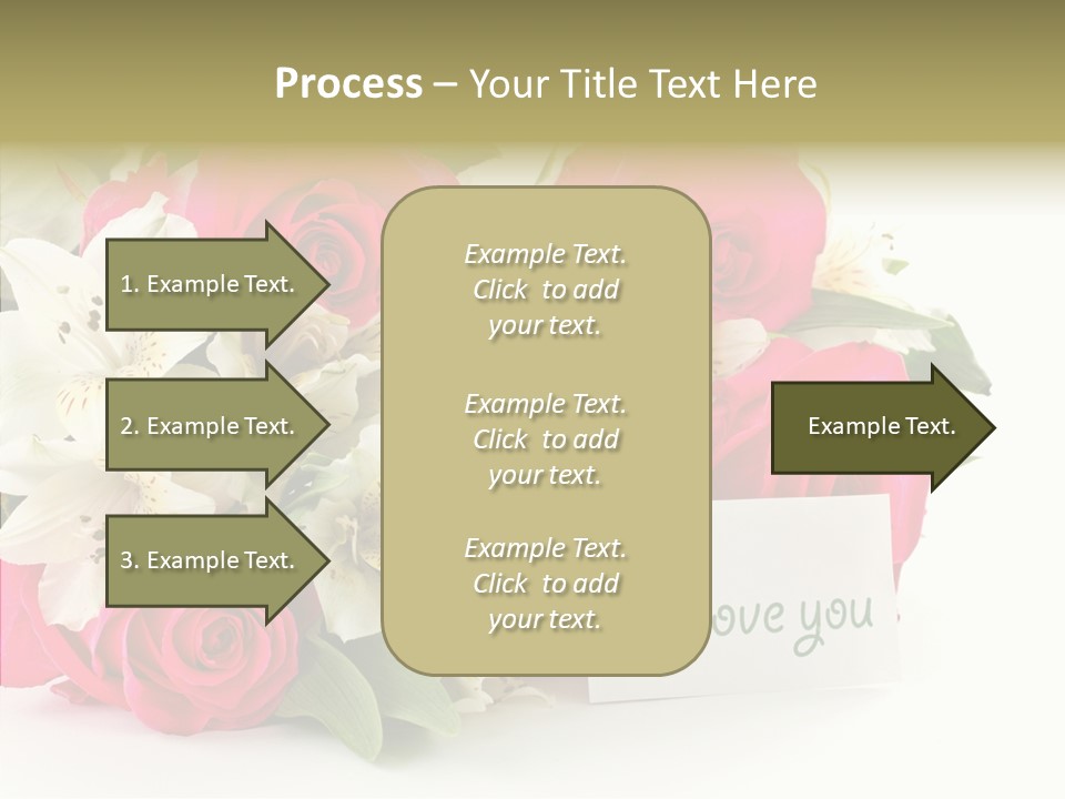 Bunch Leaf Female PowerPoint Template