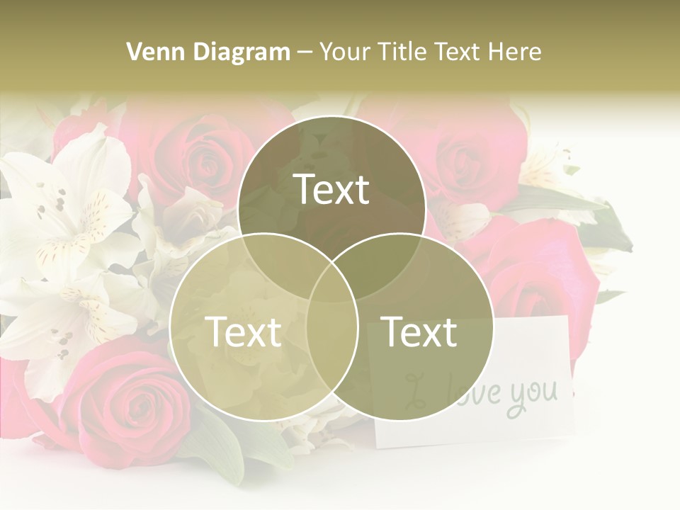 Bunch Leaf Female PowerPoint Template