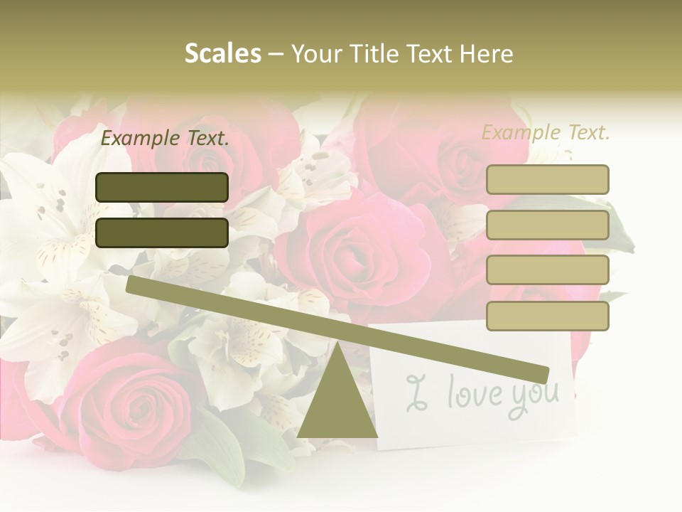 Bunch Leaf Female PowerPoint Template