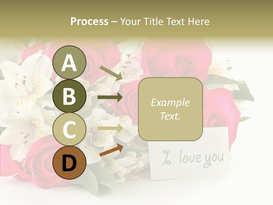 Bunch Leaf Female PowerPoint Template