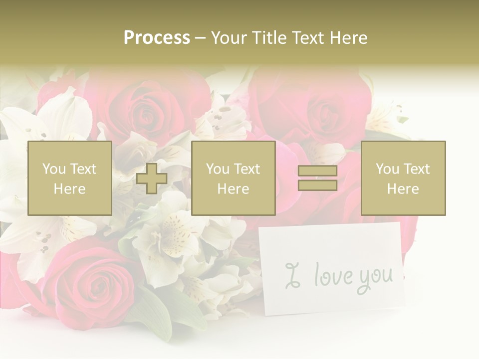 Bunch Leaf Female PowerPoint Template