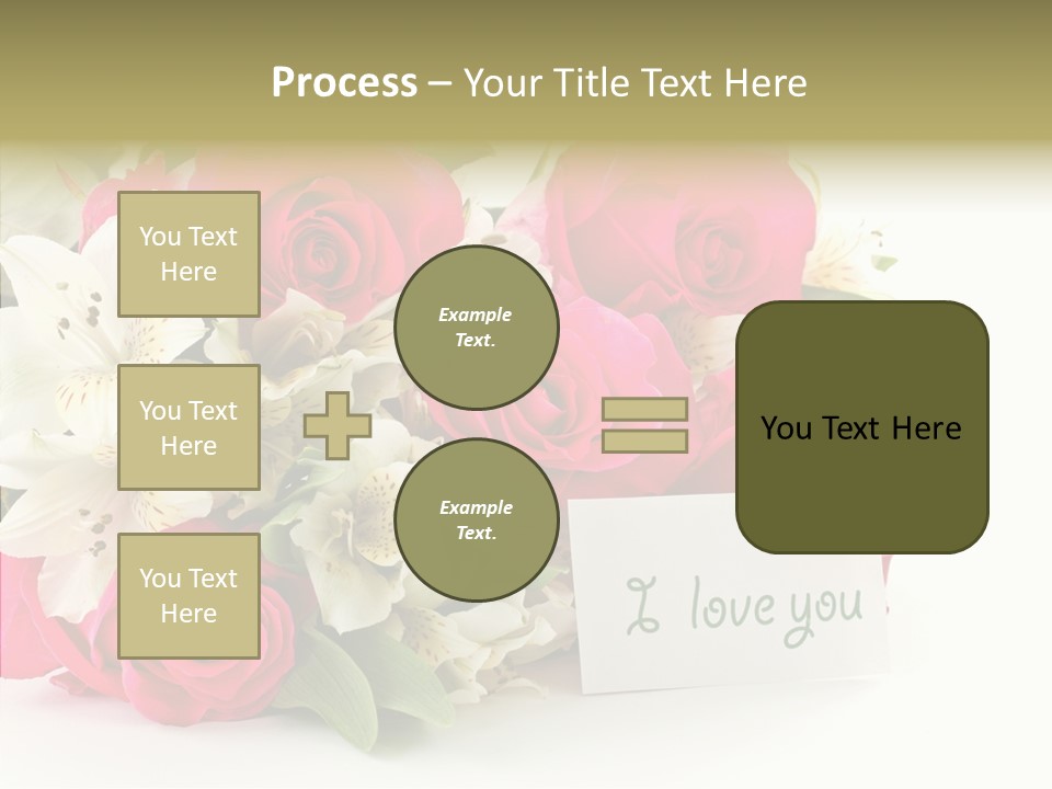 Bunch Leaf Female PowerPoint Template