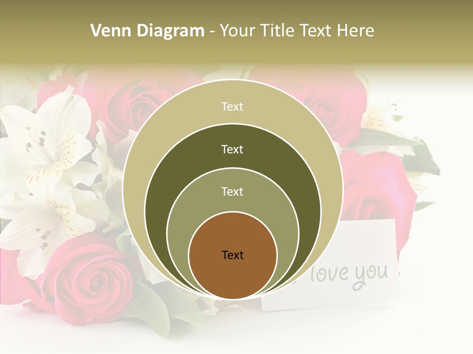 Bunch Leaf Female PowerPoint Template