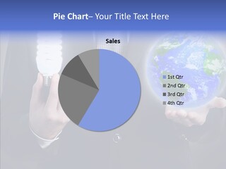 Earth Global Human PowerPoint Template