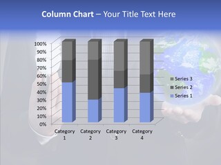 Earth Global Human PowerPoint Template