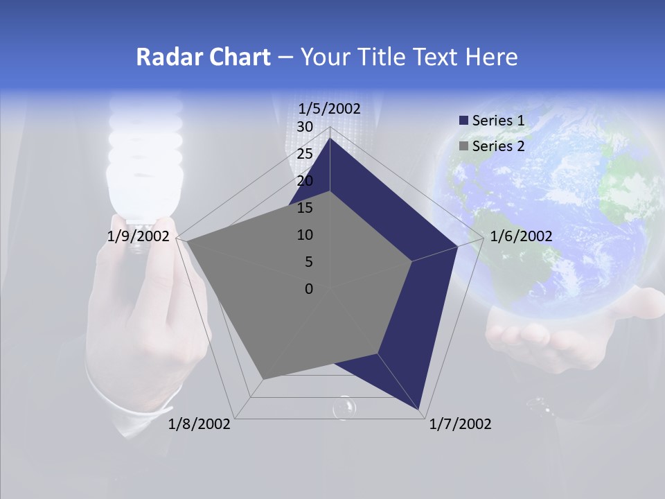 Earth Global Human PowerPoint Template