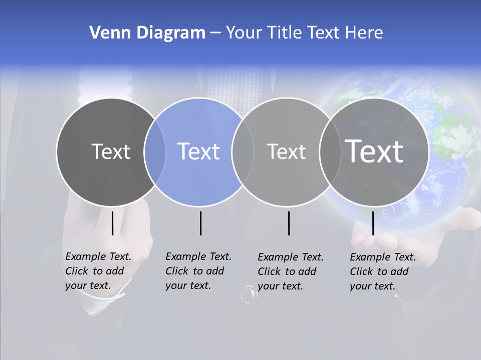 Earth Global Human PowerPoint Template