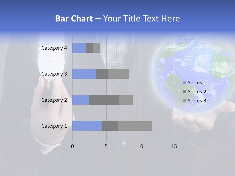Earth Global Human PowerPoint Template