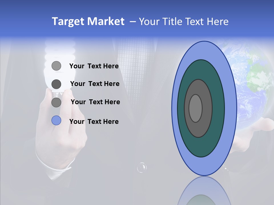 Earth Global Human PowerPoint Template