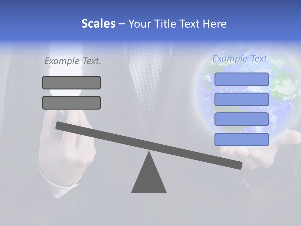 Earth Global Human PowerPoint Template