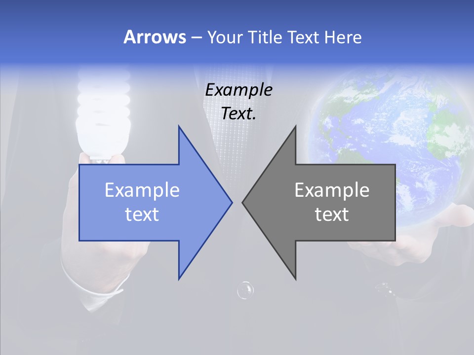 Earth Global Human PowerPoint Template