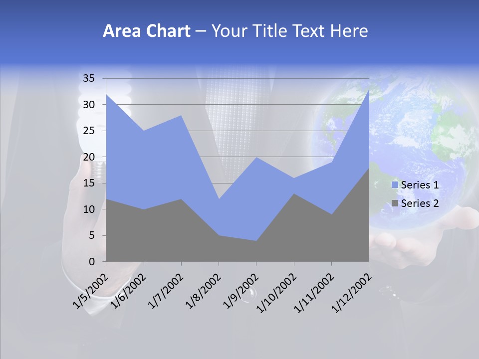 Earth Global Human PowerPoint Template