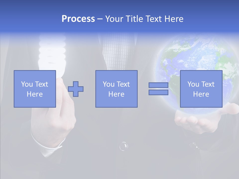 Earth Global Human PowerPoint Template
