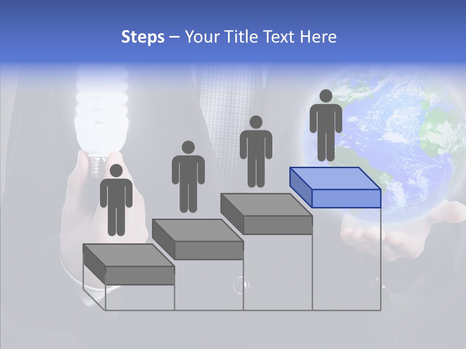 Earth Global Human PowerPoint Template