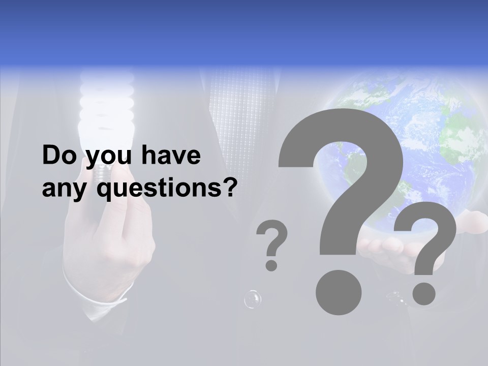 Earth Global Human PowerPoint Template