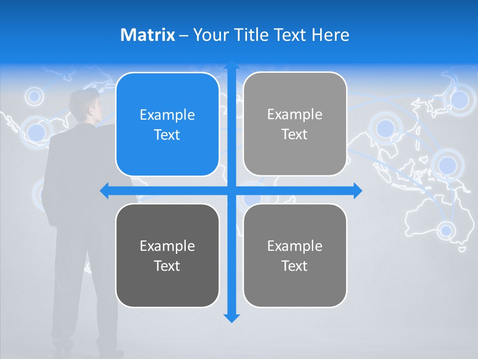 Draw Approve Continent PowerPoint Template