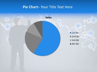 Draw Approve Continent PowerPoint Template