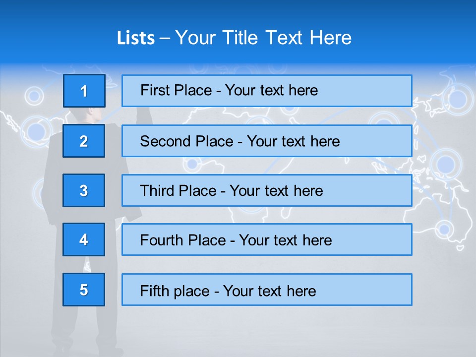 Draw Approve Continent PowerPoint Template