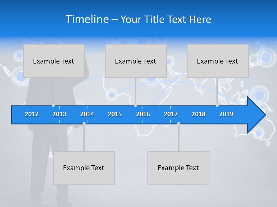 Draw Approve Continent PowerPoint Template