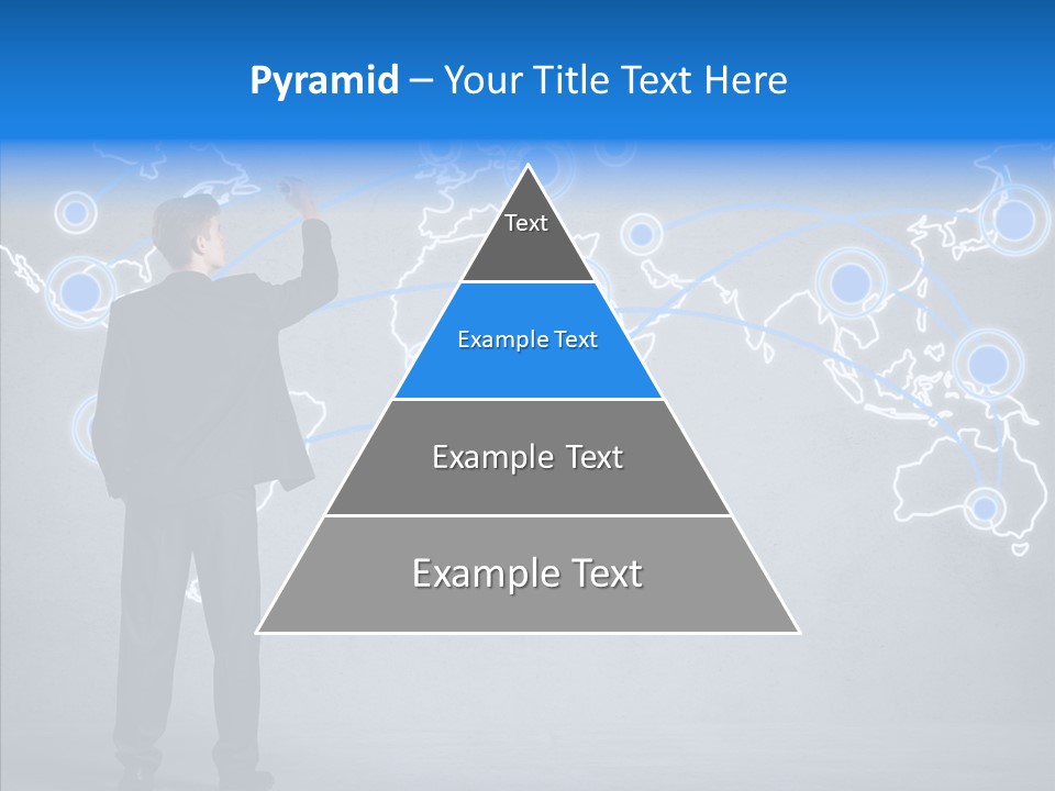 Draw Approve Continent PowerPoint Template