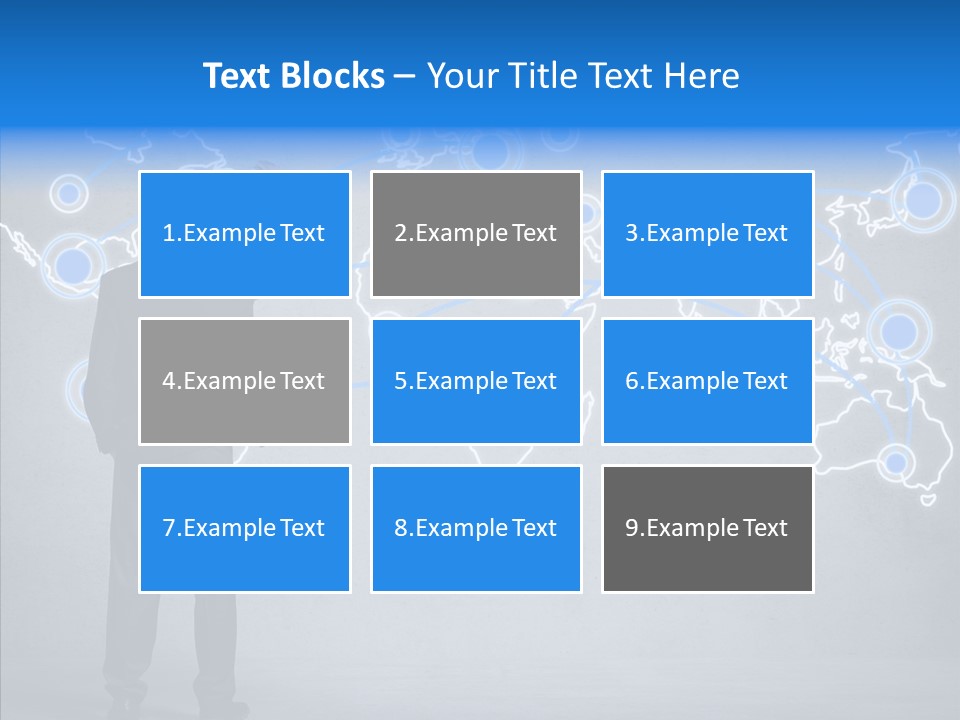 Draw Approve Continent PowerPoint Template