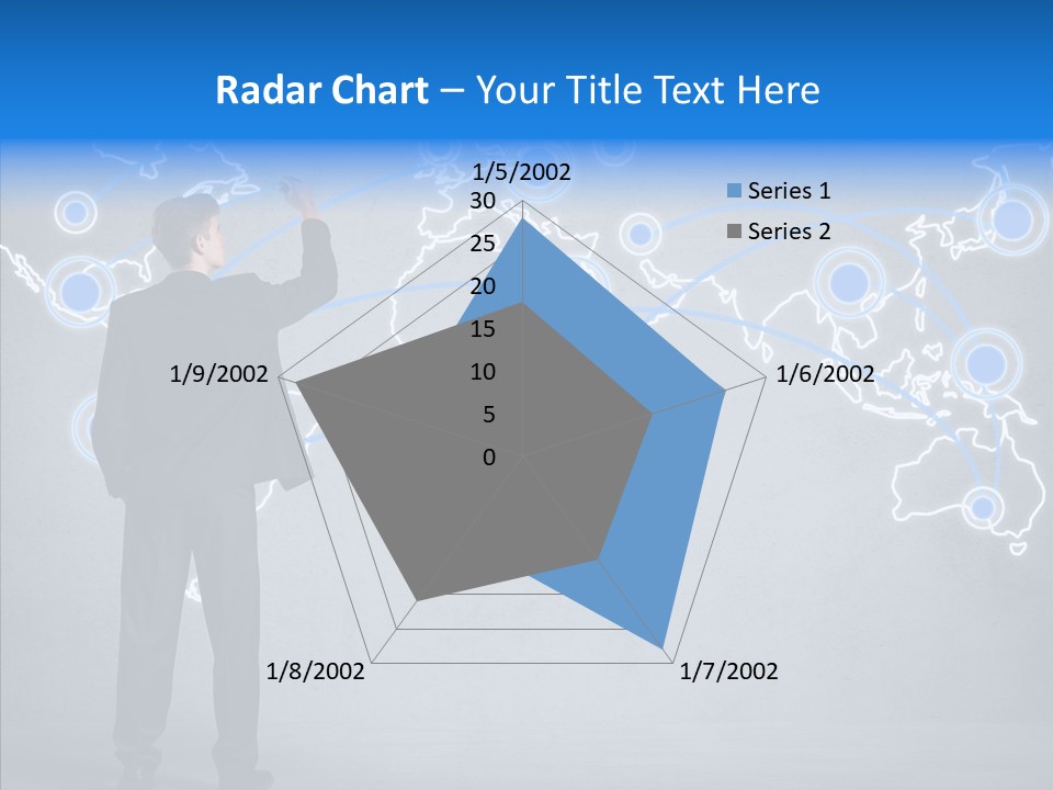 Draw Approve Continent PowerPoint Template